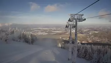 Widok na górną część stacji narciarskiej Ski&Sun.