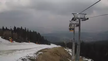 Widok na górną część stacji narciarskiej Ski&Sun.