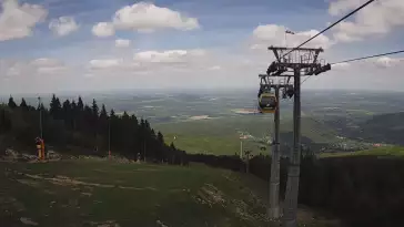 Widok na górną część stacji narciarskiej Ski&Sun.