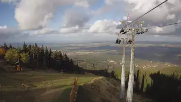 Widok na górną część stacji narciarskiej Ski&Sun.