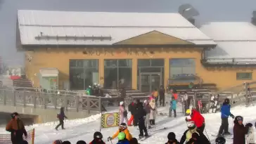 Widok z Kamery na Halę Skrzyczeńską - NOWOŚĆ