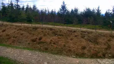 Widok ze Zbójnickiej Kopy w Szczyrku.