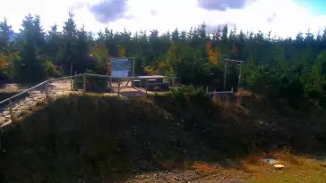 Widok ze Zbójnickiej Kopy w Szczyrku.