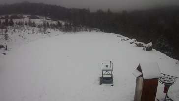 Warunki na stacji narciarskiej Szklana Góra w Harbutowicach.