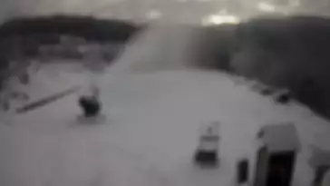 Warunki na stacji narciarskiej Szklana Góra w Harbutowicach.