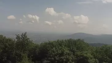 Widok na panoramę gór z Szyndzielni