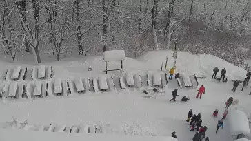 Widok na panoramę gór z Szyndzielni