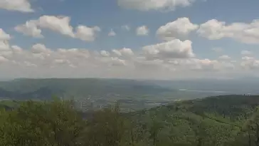 Widok na panoramę gór z Szyndzielni