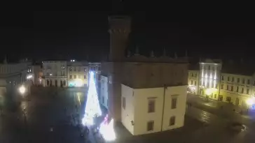 Obraz na centrum Starego Miasta w Tarnowie na żywo