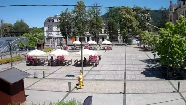 Ujęcie na rynek w Ustoniu.