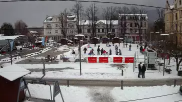 Ujęcie na rynek w Ustoniu.