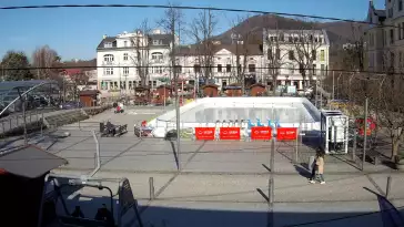 Ujęcie na rynek w Ustoniu.