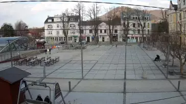 Ujęcie na rynek w Ustoniu.