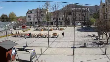 Ujęcie na rynek w Ustoniu.