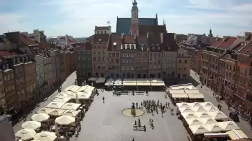 Widok z Kamery na żywo na STARÓWKĘ w Warszawie