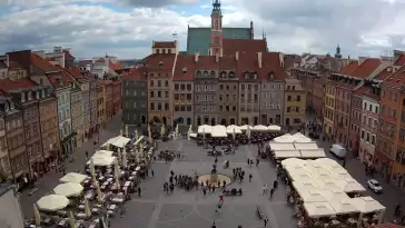 Widok z Kamery na żywo na STARÓWKĘ w Warszawie