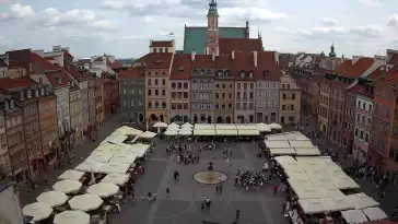 Widok z Kamery na żywo na STARÓWKĘ w Warszawie