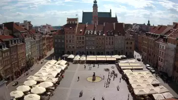Widok z Kamery na żywo na STARÓWKĘ w Warszawie