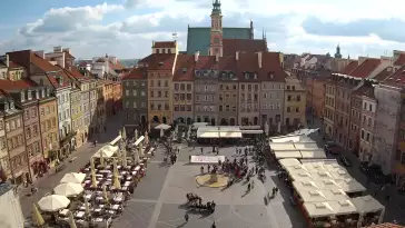 Widok z Kamery na żywo na STARÓWKĘ w Warszawie