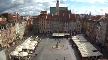 Widok z Kamery na żywo na STARÓWKĘ w Warszawie