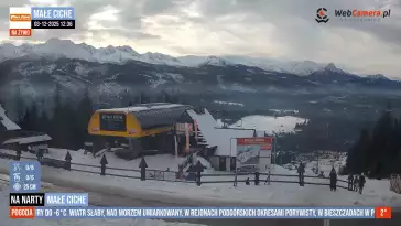 Widok z Kamer na aktualne warunki na stokach w Polsce. PLAYLISTA