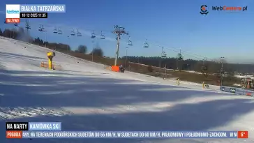 Widok z Kamer na aktualne warunki na stokach w Polsce. PLAYLISTA