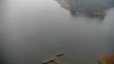 Widok na Jezioro Wdzydze na Kaszubach