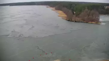 Widok na Jezioro Wdzydze na Kaszubach