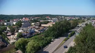 Wejherowo widok na miasto
