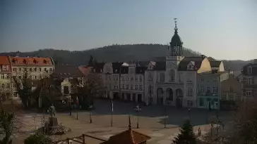 Kamera z widokiem na Rynek w Wejherowie.