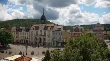 Kamera z widokiem na Rynek w Wejherowie.
