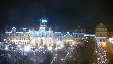 Kamera z widokiem na Rynek w Wejherowie.