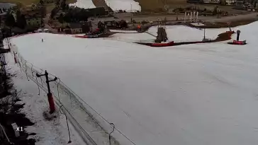 Widok ze stacji narciarskiej Koszałkowo w Wieżycy