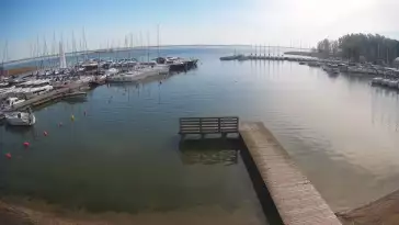 Widok na Jezioro Niegocin - KAMERA LIVE
