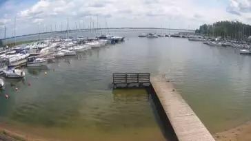 Widok na Jezioro Niegocin - KAMERA LIVE