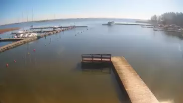 Widok na Jezioro Niegocin - KAMERA LIVE