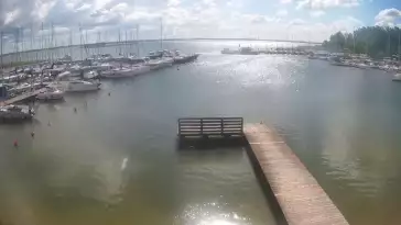 Widok na Jezioro Niegocin - KAMERA LIVE