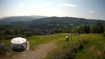 KAMERA LIVE z rodzinnego ośrodka narciarskiego STOK w Wiśle.