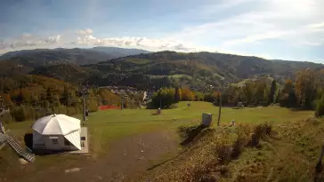 KAMERA LIVE z rodzinnego ośrodka narciarskiego STOK w Wiśle.