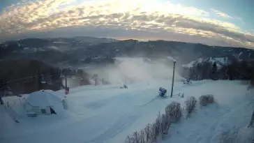 KAMERA LIVE z rodzinnego ośrodka narciarskiego STOK w Wiśle.