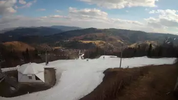 KAMERA LIVE z rodzinnego ośrodka narciarskiego STOK w Wiśle.