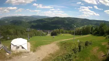 KAMERA LIVE z rodzinnego ośrodka narciarskiego STOK w Wiśle.