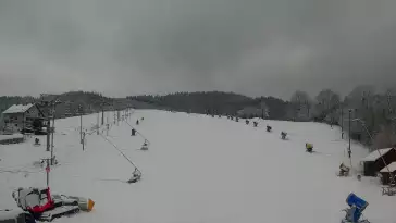 Widok z Kamery na STOK KLEPKI w Wiśle na żywo