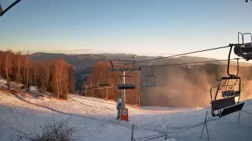 SOSZÓW SKI - widok na trasę nr 1