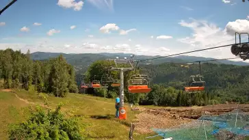 SOSZÓW SKI - widok na trasę nr 1