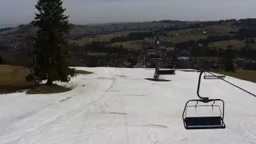 Widok z Kamery na kolej krzesełkową WITÓW SKI