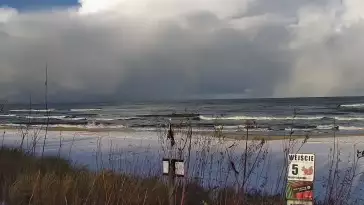 Kamera Władysławowo na plażę, promenadę, aleję gwiazd, wejście nr 5