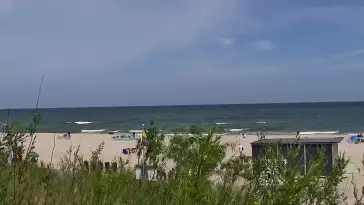 Kamera Władysławowo na plażę, promenadę, aleję gwiazd, wejście nr 5