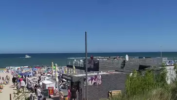 Kamera Władysławowo na plażę, promenadę, aleję gwiazd, wejście nr 5