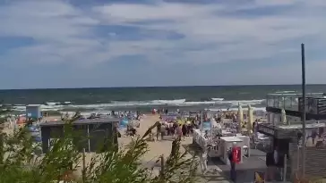 Kamera Władysławowo na plażę, promenadę, aleję gwiazd, wejście nr 5